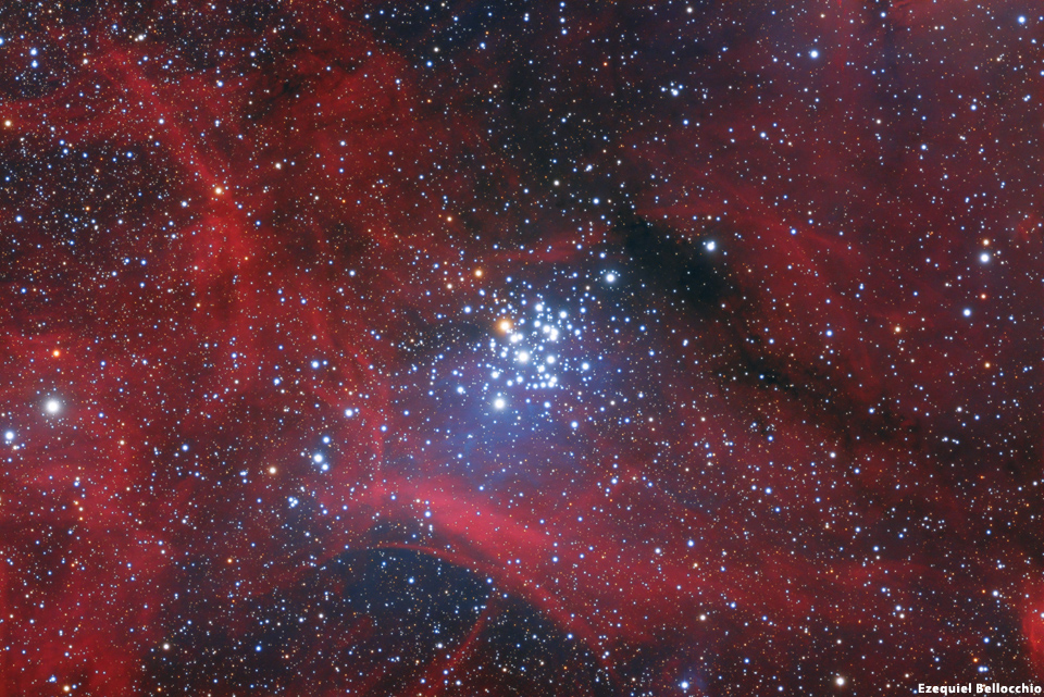 NGC 3293 - Cúmulo de las Gemas