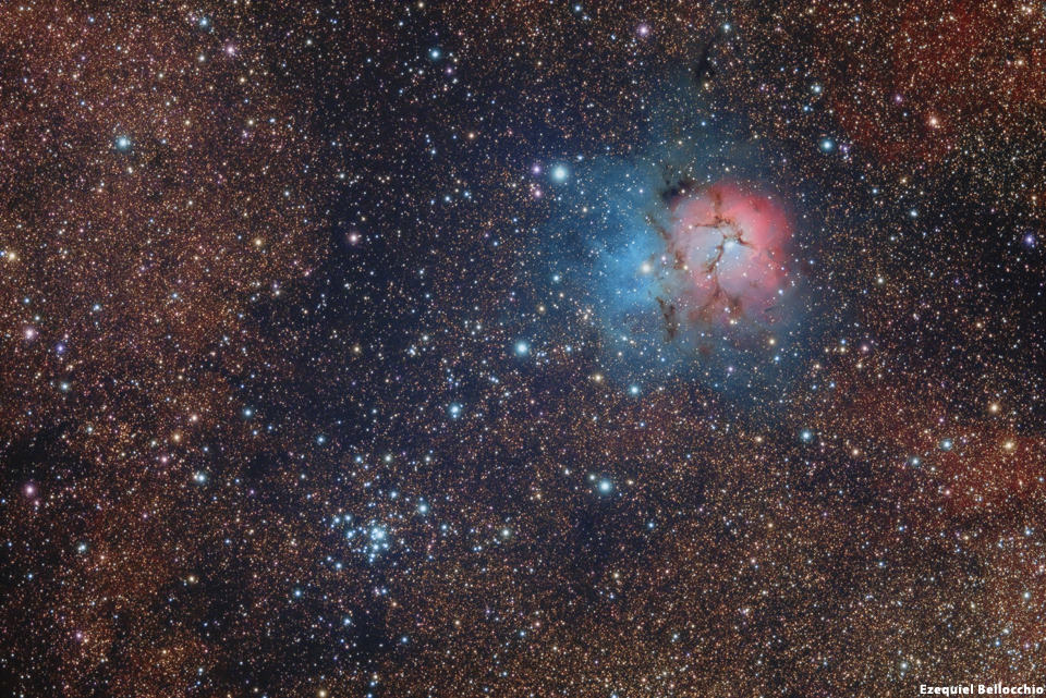 M 20 - Nebulosa Trífida