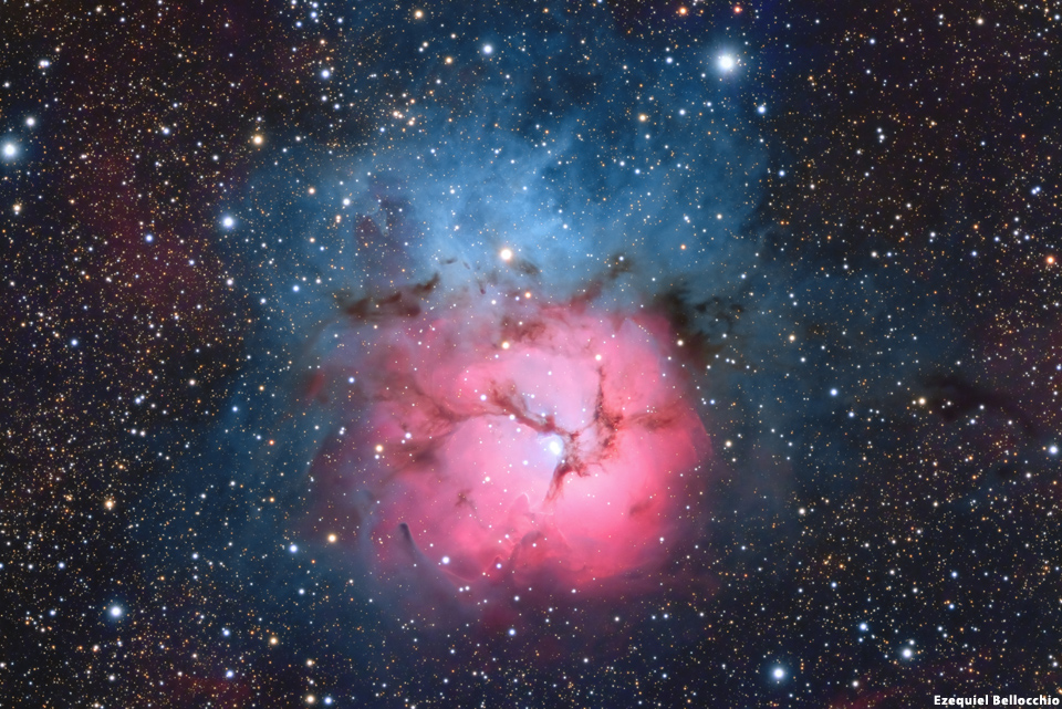 M 20 - Nebulosa Trífida