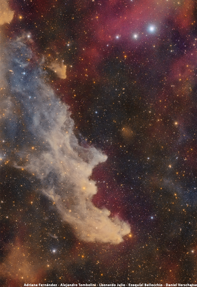 NGC 1909 - Cabeza de Bruja