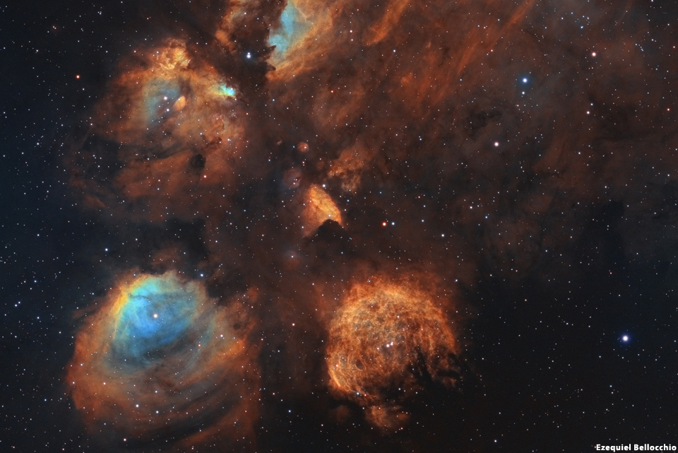 NGC 6334 - Cat's Paw Nebula